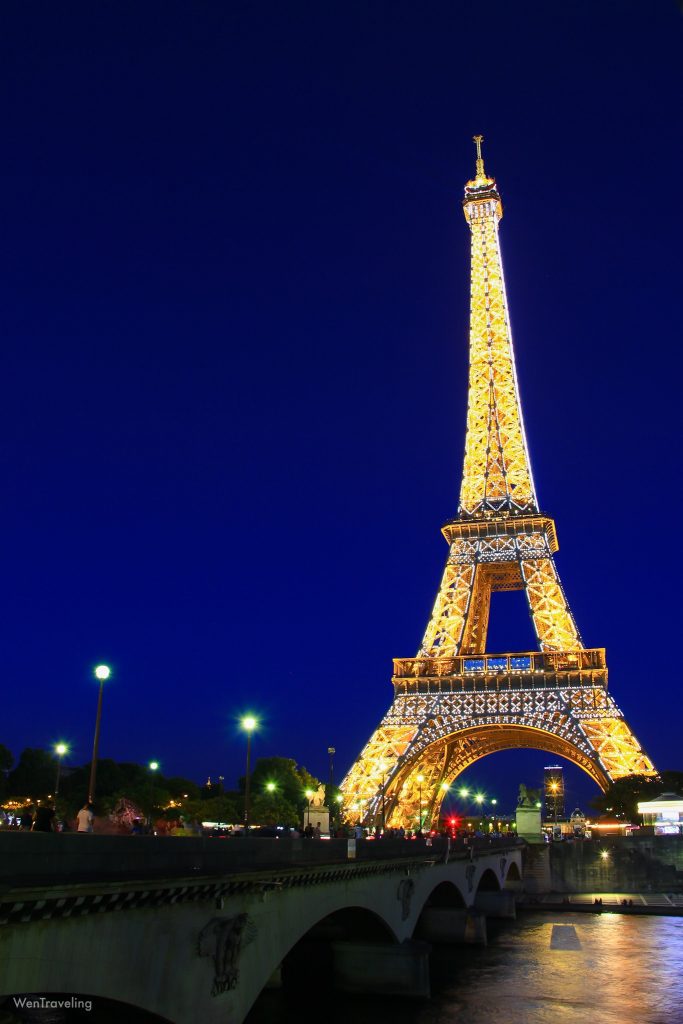 eiffel tower night view (3)